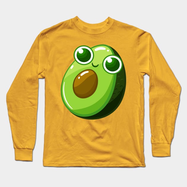 Aguacatin Long Sleeve T-Shirt by Khatii